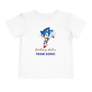 Sonic Birthday T-shirt | Theme Party T-shirt